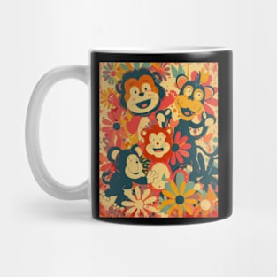 Monkey Banana Splits Magic Mug